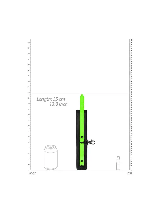 ALGEMAS PARA TORNOZELOS FLUORESCENTES GLOW IN THE DARK OUCH!