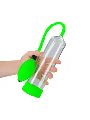 BOMBA PARA O PÉNIS FLUORESCENTE CLASSIC PUMP GLOW IN THE DARK OUCH!