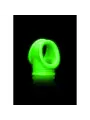 ANEL PARA O PÉNIS E TESTICULOS FLUORESCENTE GLOW IN THE DARK OUCH!
