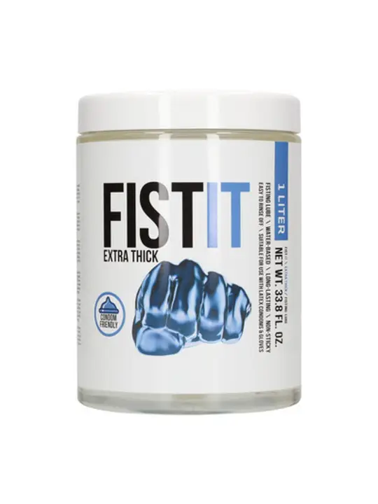 LUBRIFICANTE PARA FISTING EXTRA THICK 33.8 FL OZ 1000 ML FIST IT