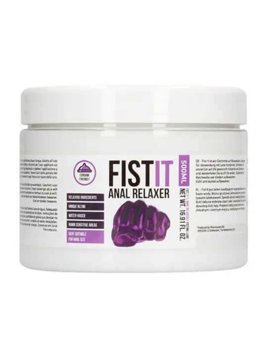 LUBRIFICANTE ANAL RELAXANTE 17 FL OZ 500 ML FIST IT