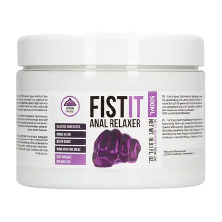 LUBRIFICANTE ANAL RELAXANTE 17 FL OZ 500 ML FIST IT