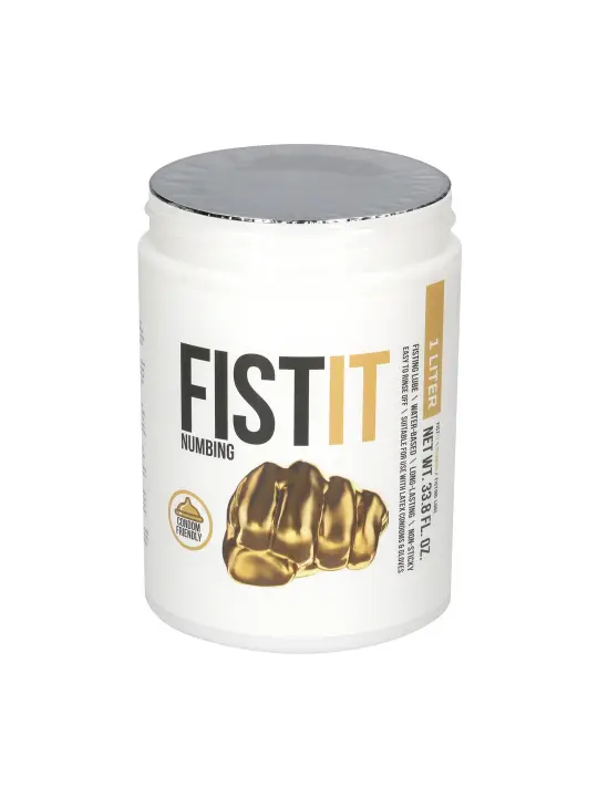 LUBRIFICANTE PARA FISTING NUMBING 33.8 FL OZ 1000 ML FIST IT