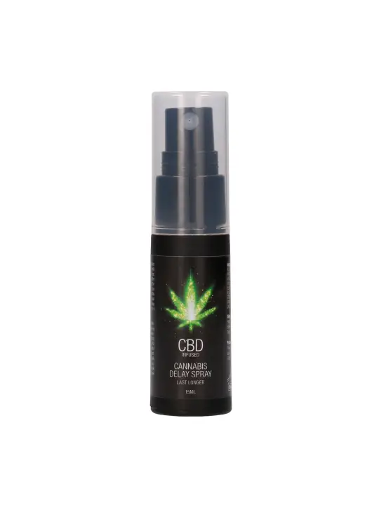 SPRAY RETARDANTE COM CBD CANNABIS DELAY 0.5 FL OZ 15 ML PHARMQUESTS