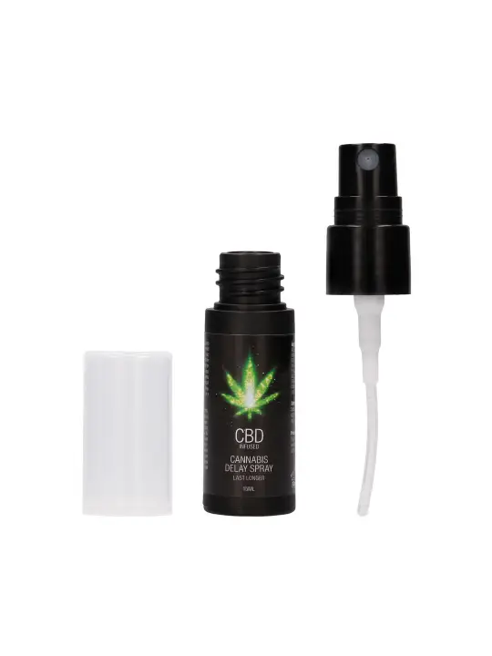 SPRAY RETARDANTE COM CBD CANNABIS DELAY 0.5 FL OZ 15 ML PHARMQUESTS