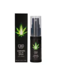 SPRAY RETARDANTE COM CBD CANNABIS DELAY 0.5 FL OZ 15 ML PHARMQUESTS