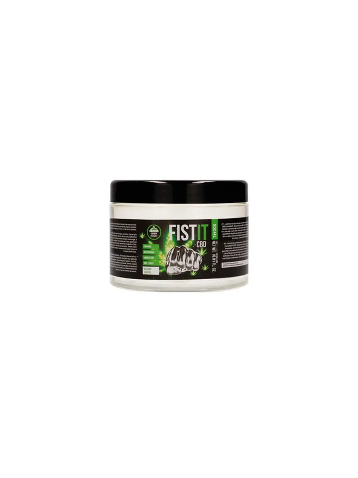 LUBRIFICANTE À BASE DE ÁGUA COM CBD 17 FL OZ 500 ML FIST IT 