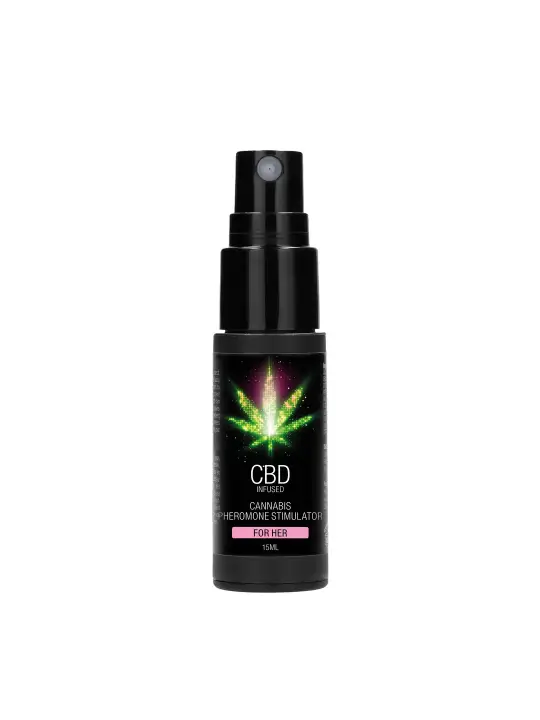 ATIVADOR DE FEROMONAS PARA MULHER CBD CANNABIS 0.5 FL OZ 15 ML PHARMQUESTS