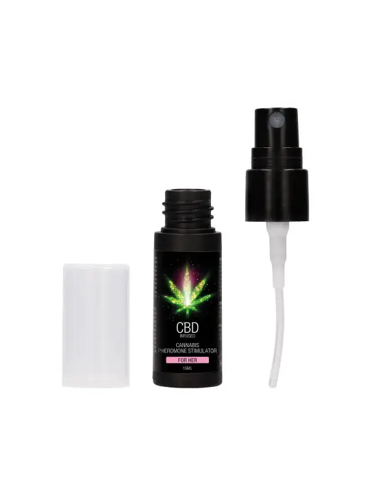 ATIVADOR DE FEROMONAS PARA MULHER CBD CANNABIS 0.5 FL OZ 15 ML PHARMQUESTS