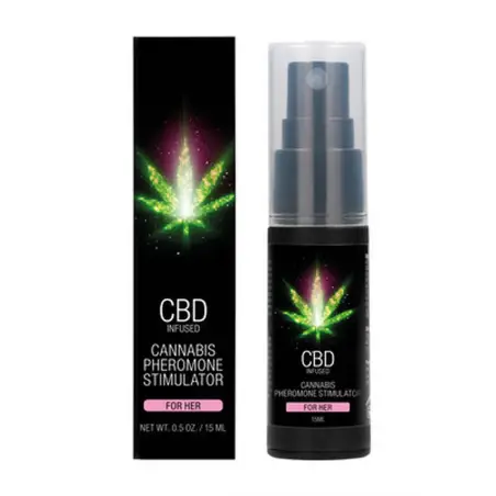 ATIVADOR DE FEROMONAS PARA MULHER CBD CANNABIS 0.5 FL OZ 15 ML PHARMQUESTS