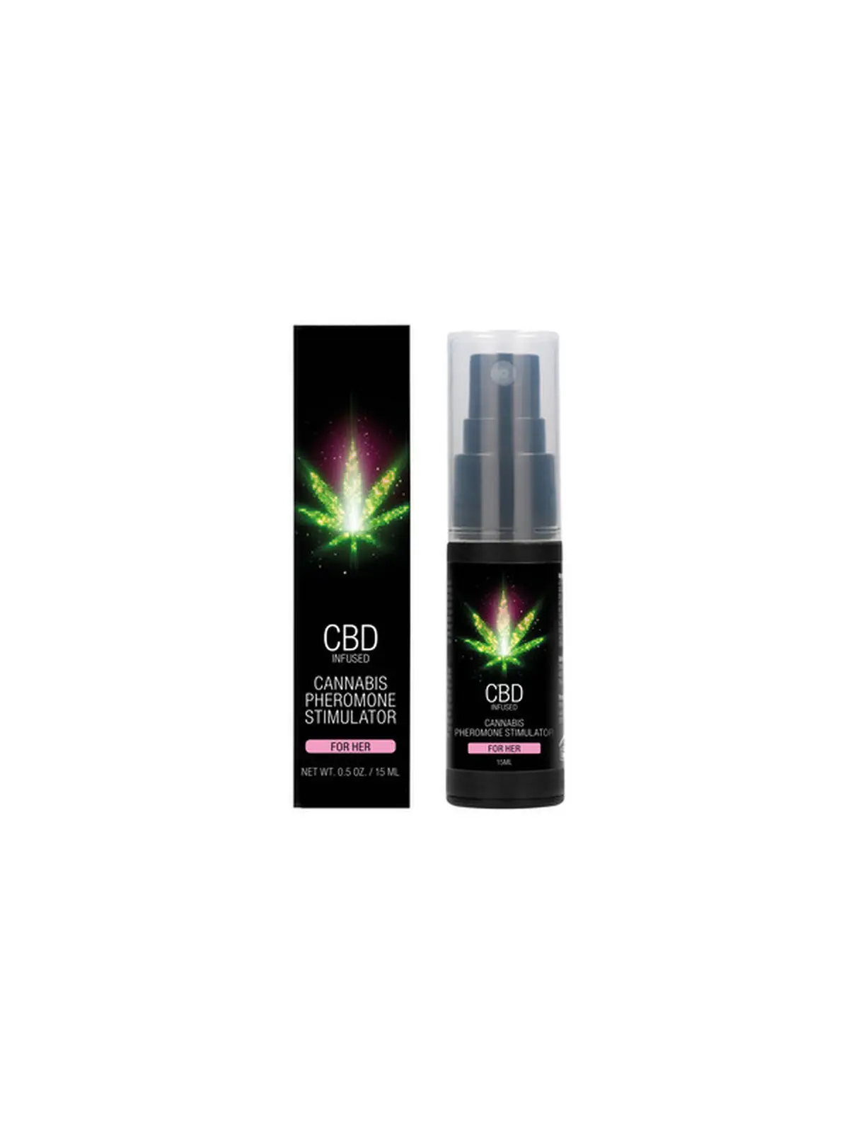 ATIVADOR DE FEROMONAS PARA MULHER CBD CANNABIS 0.5 FL OZ 15 ML PHARMQUESTS