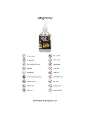 LUBRIFICANTE À BASE DE ÁGUA 17 FL OZ 500 ML FIST IT 