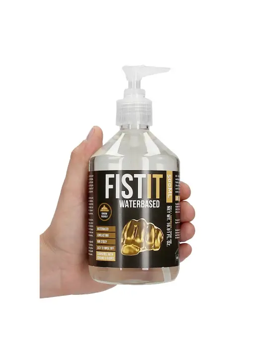 LUBRIFICANTE À BASE DE ÁGUA 17 FL OZ 500 ML FIST IT 