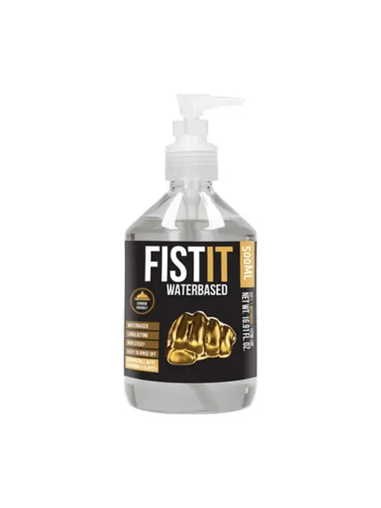 LUBRIFICANTE À BASE DE ÁGUA 17 FL OZ 500 ML FIST IT 