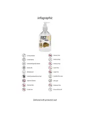 LUBRIFICANTE PARA FISTING NUMBING 17 FL OZ 500 ML FIST IT