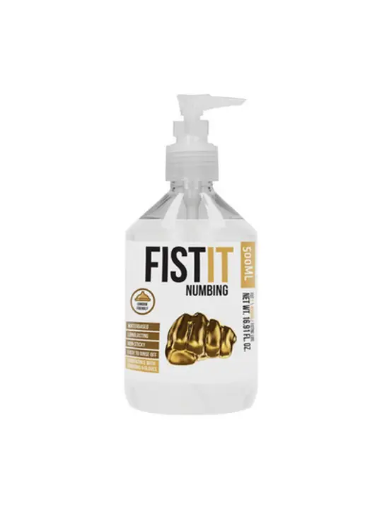 LUBRIFICANTE PARA FISTING NUMBING 17 FL OZ 500 ML FIST IT