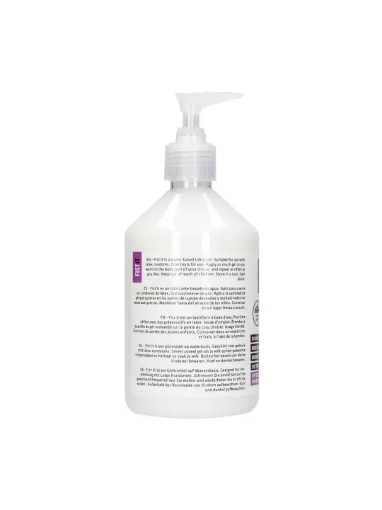 LUBRIFICANTE ANAL RELAXANTE 17 FL OZ 500 ML FIST IT