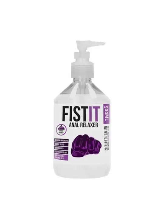 LUBRIFICANTE ANAL RELAXANTE 17 FL OZ 500 ML FIST IT