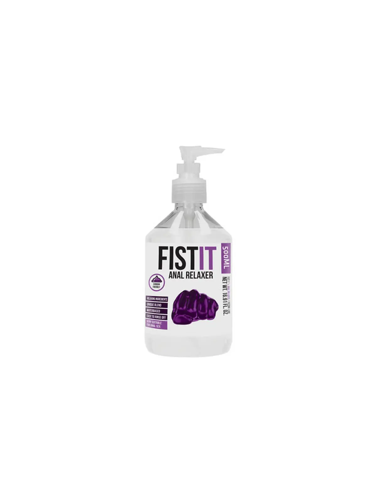LUBRIFICANTE ANAL RELAXANTE 17 FL OZ 500 ML FIST IT