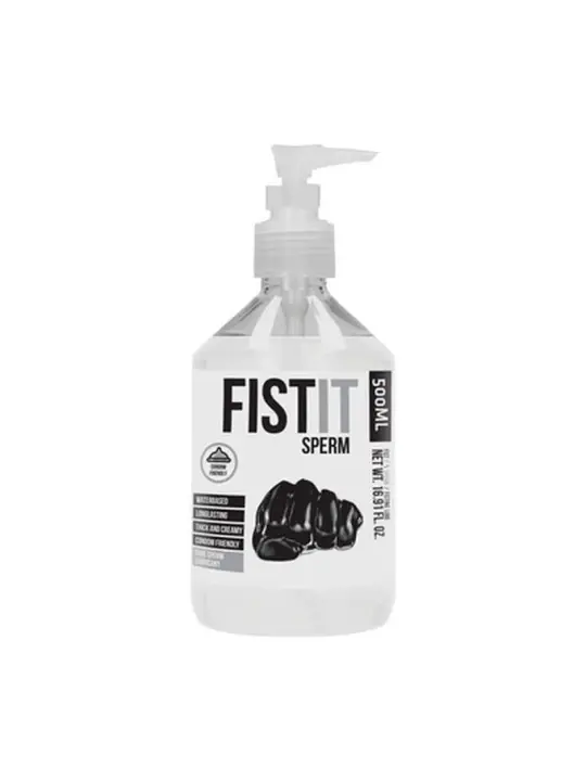 LUBRIFICANTE À BASE DE ÁGUA COM ASPECTO DE ESPERMA 17 FL OZ 500 ML FIST IT