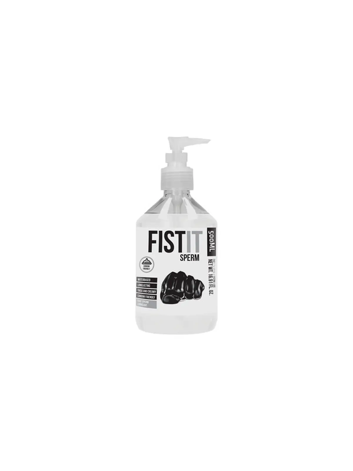 LUBRIFICANTE À BASE DE ÁGUA COM ASPECTO DE ESPERMA 17 FL OZ 500 ML FIST IT