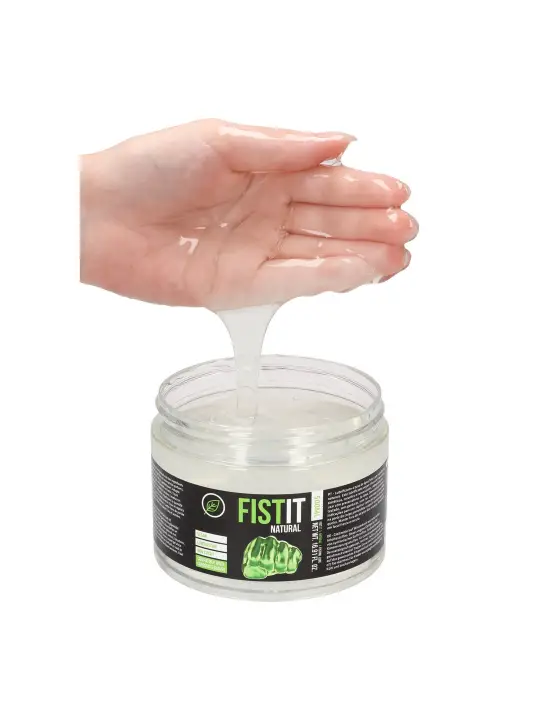 LUBRIFICANTE NATURAL À BASE DE ÁGUA 17 FL OZ 500 ML FIST IT 