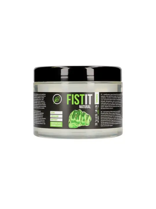 LUBRIFICANTE NATURAL À BASE DE ÁGUA 17 FL OZ 500 ML FIST IT 