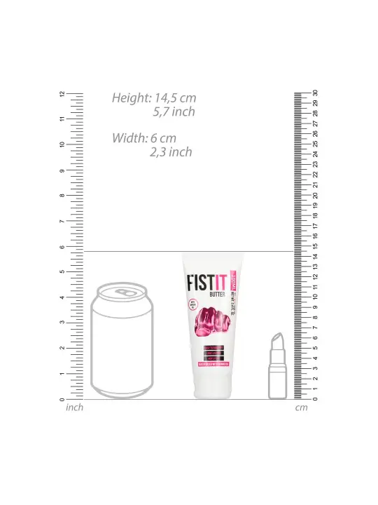 MANTEIGA DESLIZANTE À BASE DE ÁGUA SLIDING BUTTER 3.4 FL OZ 100 ML FIST IT