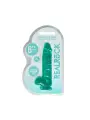 DILDO REALISTA COM TESTÍCULOS CRYSTAL CLEAR 6 /15 CM VERDE REALROCK