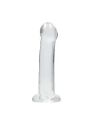 DILDO NON-REALISTIC CRYSTAL CLEAR 7 /17 CM TRANSPARENTE REALROCK