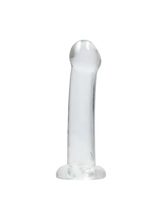 DILDO NON-REALISTIC CRYSTAL CLEAR 7 /17 CM TRANSPARENTE REALROCK