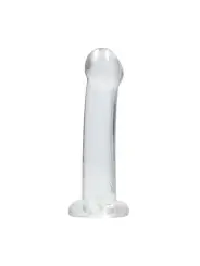 DILDO NON-REALISTIC CRYSTAL CLEAR 7 /17 CM TRANSPARENTE REALROCK
