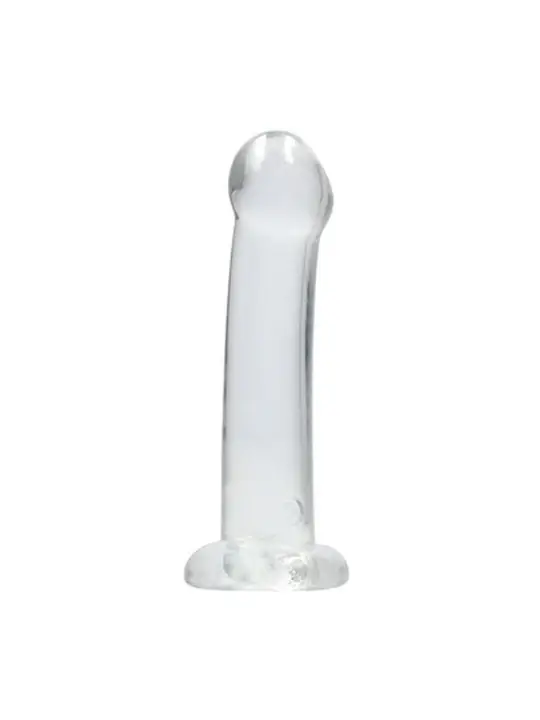 DILDO NON-REALISTIC CRYSTAL CLEAR 7 /17 CM TRANSPARENTE REALROCK