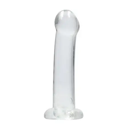DILDO NON-REALISTIC CRYSTAL CLEAR 7 /17 CM TRANSPARENTE REALROCK
