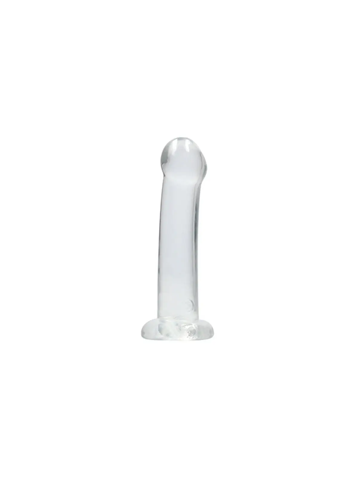 DILDO NON-REALISTIC CRYSTAL CLEAR 7 /17 CM TRANSPARENTE REALROCK