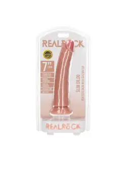 DILDO SLIM REALISTIC 7 /18 CM FLESH REALROCK