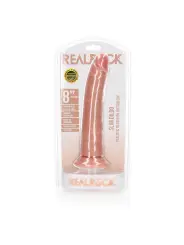 DILDO SLIM REALISTIC 8 /20,5 CM FLESH REALROCK