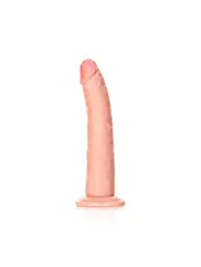 DILDO SLIM REALISTIC 8 /20,5 CM FLESH REALROCK