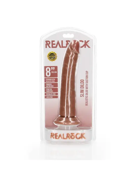 DILDO SLIM REALISTIC 8 /20,5 CM REALROCK