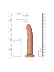 DILDO SLIM REALISTIC 8 /20,5 CM REALROCK