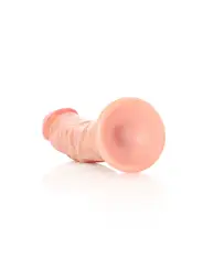 DILDO CURVED REALISTIC 6 /15,5 CM FLESH REALROCK