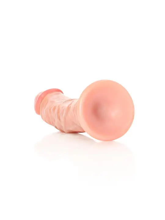 DILDO CURVED REALISTIC 6 /15,5 CM FLESH REALROCK