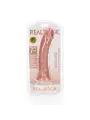 DILDO CURVED REALISTIC 7 /18 CM FLESH REALROCK