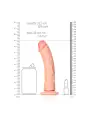 DILDO CURVED REALISTIC 8 /20,5 CM FLESH REALROCK