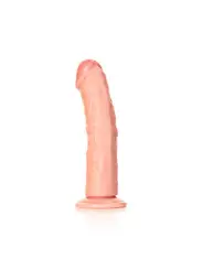 DILDO CURVED REALISTIC 8 /20,5 CM FLESH REALROCK