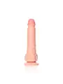 DILDO REALISTA COM TESTÍCULOS STRAIGHT 7 /18 CM FLESH REALROCK