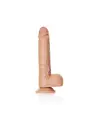 DILDO REALISTA COM TESTÍCULOS STRAIGHT 7 /18 CM REALROCK