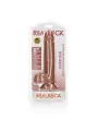 DILDO REALISTA COM TESTÍCULOS STRAIGHT 8 /20,5 CM REALROCK