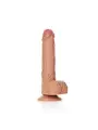 DILDO REALISTA COM TESTÍCULOS STRAIGHT 8 /20,5 CM REALROCK