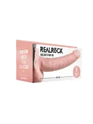 STRAP-ON OCO COM TESTÍCULOS 9 /23 CM FLESH REALROCK